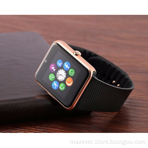 Touch Screen China Smart Mobile Watch Phone Hot Wholesale GT08 With V 3.0 Bulethooth MTK6261